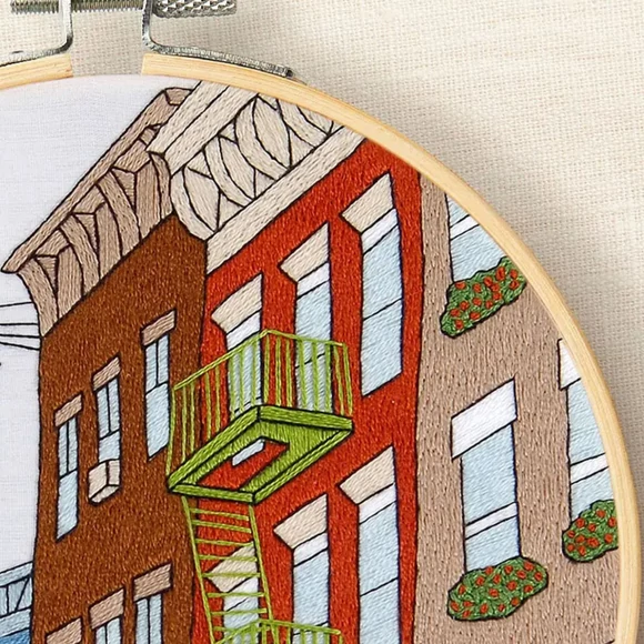 DMC New York - embroidery kit - New York Városkép - hímző készlet