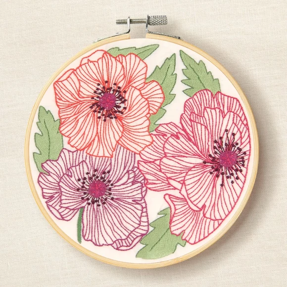 DMC - Poppies - embroidery kit - Pipacsok - hímző készlet