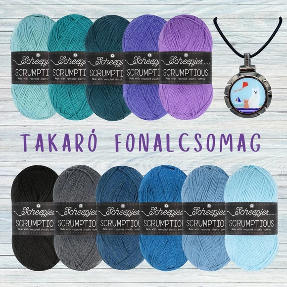 Scheepjes ScrumptiousTemperature Blanket- Yarn Pack - Hőmérséklet Takaró Fonalcsomag