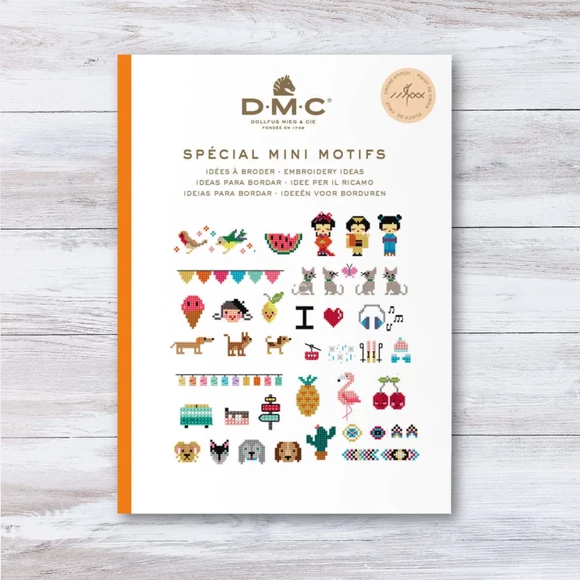 DMC Mini Booklet - cross stitch pattern book - Mini Designs - keresztszemes mintatár