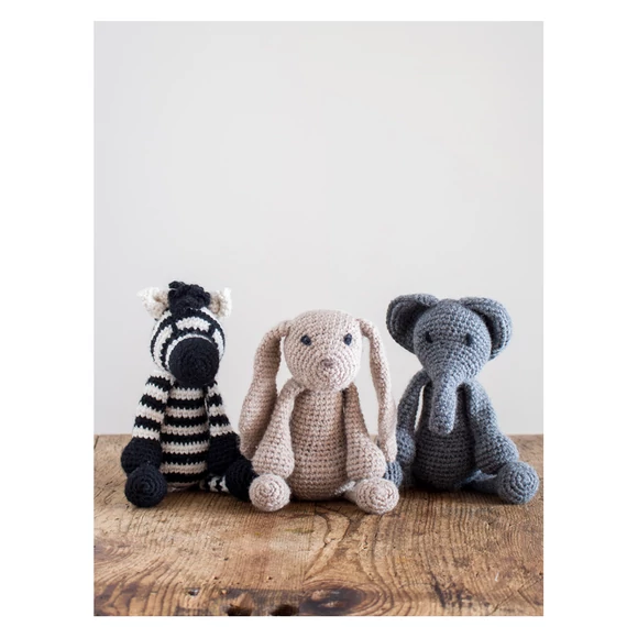 Edward Állatsereglete - figura horgolós könyv - Kerry Lord - 01