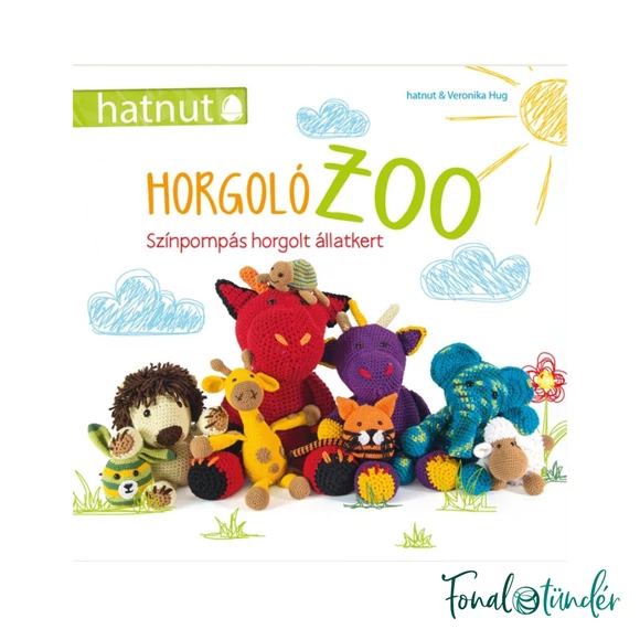 Horgoló ZOO - amigurumi horgolós könyv