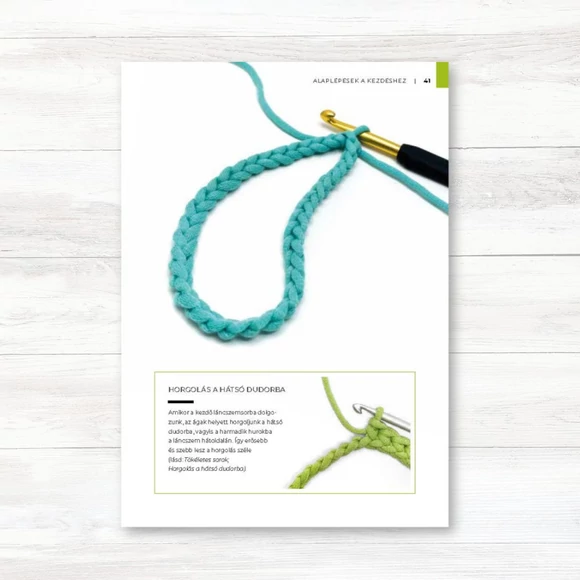 A Horgolás titkai - tippek és trükkök - horgolás oktató könyv