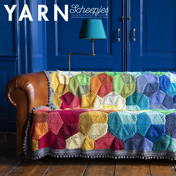 Scheepjes Yarn Magazine 10 - Colour Issue - knitting / crochet patterns - kötés és horgolás magazin
