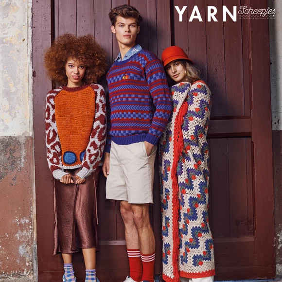 Scheepjes Yarn Magazine 15 - Metamorphosis - knitting / crochet patterns - kötés és horgolás magazin