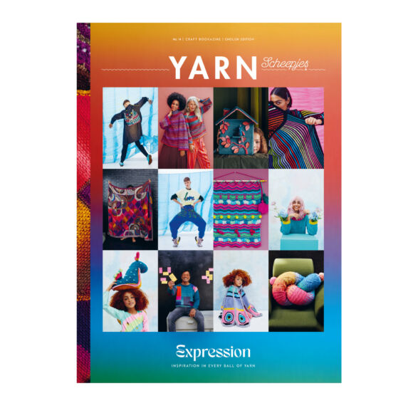 Scheepjes Yarn Magazine 14 - Expression - knitting / crochet patterns - kötés és horgolás magazin