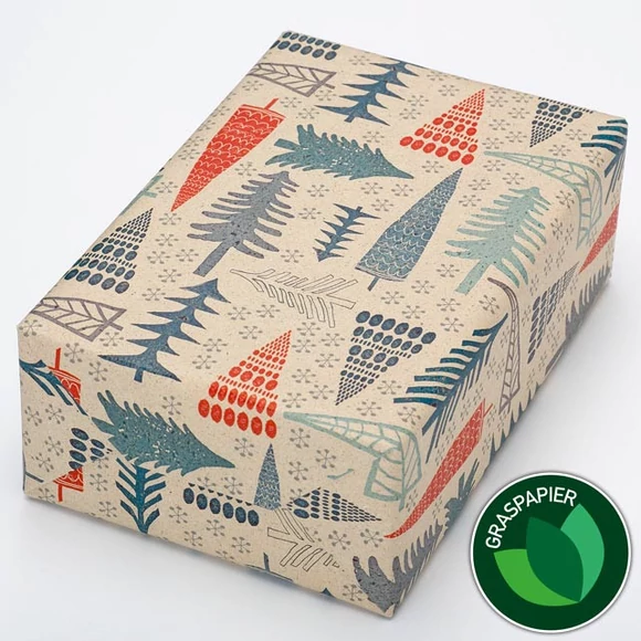 Gift Wrap Paper - Hearts - Eco-friendly