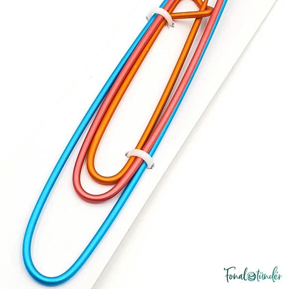 KnitPro Aluminium stitch holders - zárható segédtűk kötéshez- 3db