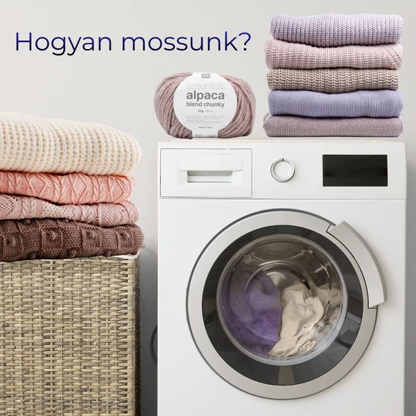 Hogyan mosd horgolt és kötött ruháid?