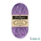 Scheepjes Stone Washed 840 Rich Charoite - lila pamut fonal - purple yarn