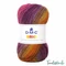 DMC Brio 405 - Narancstól Liláig - színváltós fonal - color-effect yarn