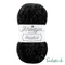 Scheepjes Stardust 651 Scorpio - éjfekete mohair fonal - black mohair yarn blend