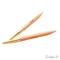 KnitPro Basix Birch - körkötőtű fej - knitting needle tip - 8.5cm - 5.5mm