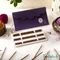 KnitPro Symfonie kétvégű nemesfa zoknikörkötőtű készlet  - dp needle set - 15cm - 2-4mm