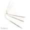 Addi CrasyTrio - flexible double pointed needle set - flexibilis zoknikötő tűkészlet - 21cm - 4mm