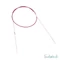 KnitPro Nova Metal - fix körkötőtű - fixed circular needle - 100cm - 2.5mm