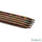 KnitPro Symfonie kétvégű nemesfa zoknikörkötőtű - double-pointed needles - 15cm - 4.5mm