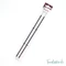 KnitPro Karbonz - egyenes kötőtű - single-pointed knitting needle - 25cm - 4mm