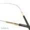 KnitPro Lantern Moon swivel cable - csapágyas acél kábel kötéshez horgoláshoz - 94cm