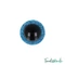 Csillogós kék baba/figura szemek - glitter blue safety eyes - 12 mm