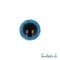 Csillogós kék baba/figura szemek - glitter blue safety eyes -8mm
