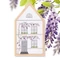 Rico Summer House - embroidery kit - akácos házikó hímzéscsomag