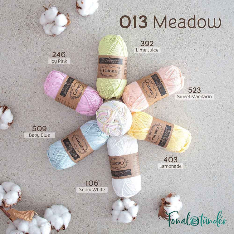 Scheepjes Catona Chroma - 013 Meadow - 50gramm