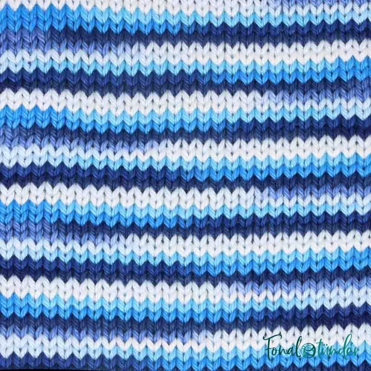 Scheepjes Catona Chroma 014 Surf  - multikolor pamut fonal  - cotton yarn - 50gramm