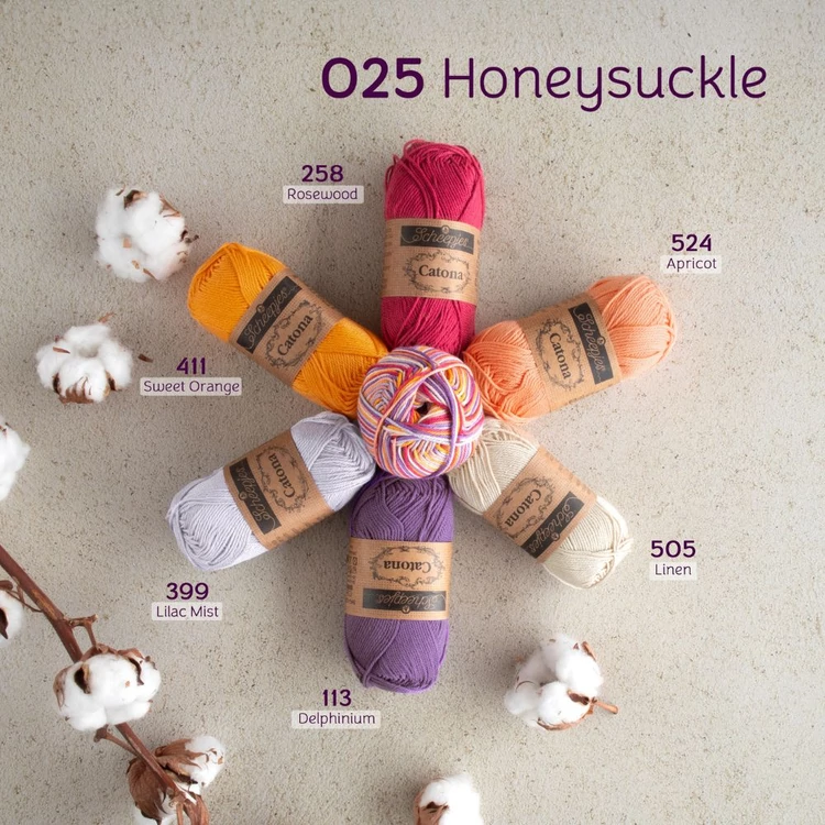 Catona Chroma - Honeysuckle - fonalcsomag amigurumihoz, babaruhához