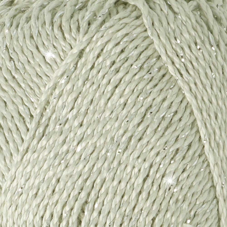 Scheepjes Catona Shine - 172 Light Silver - Ezüst - csillogós pamut fonal