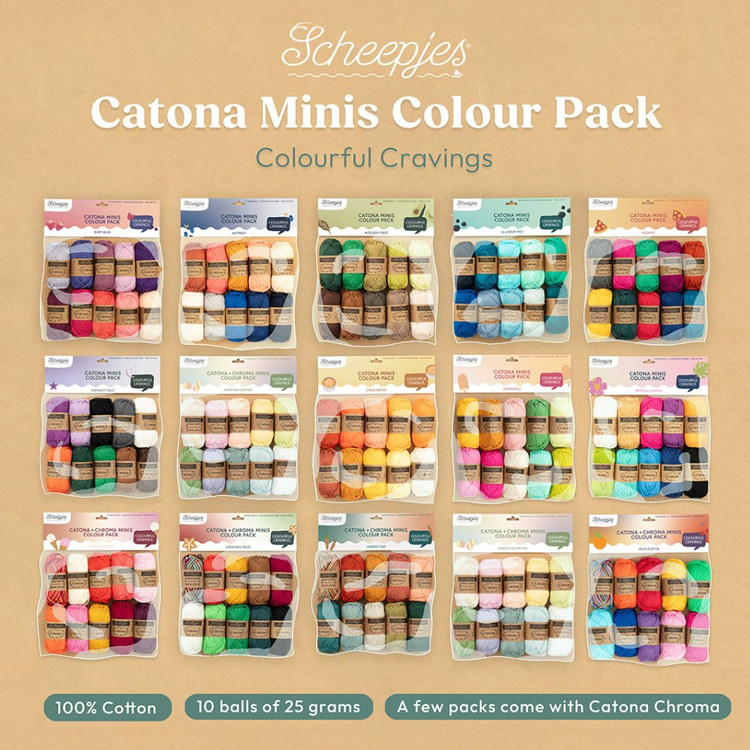 Scheepjes Catona Color Pack - Fruit Platter - fonalcsomag