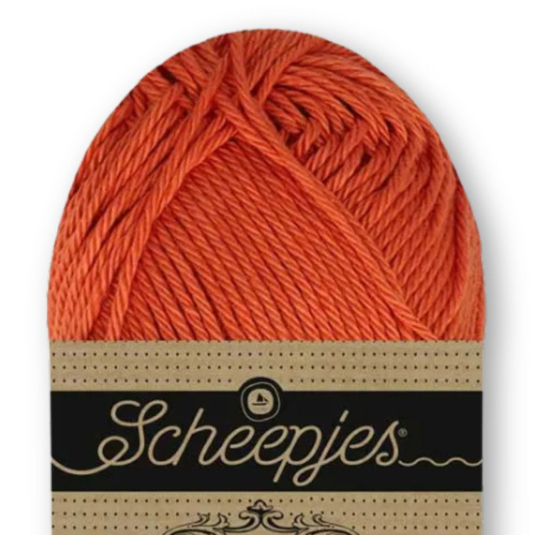 Scheepjes Catona 081 Clay Red - téglavörös pamut fonal Scheepjes Catona 081 Clay Red - téglavörös pamut fonal