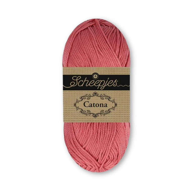 Scheepjes Catona 082 Bubblegum - sötétrózsaszín pamut fonal Scheepjes Catona 082 Bubblegum - sötétrózsaszín pamut fonal