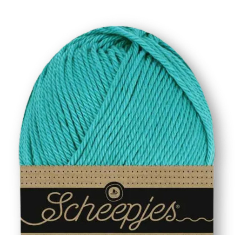 Scheepjes Catona 090 Teal - türkizkék pamut fonal Scheepjes Catona 090 Teal - türkizkék pamut fonal
