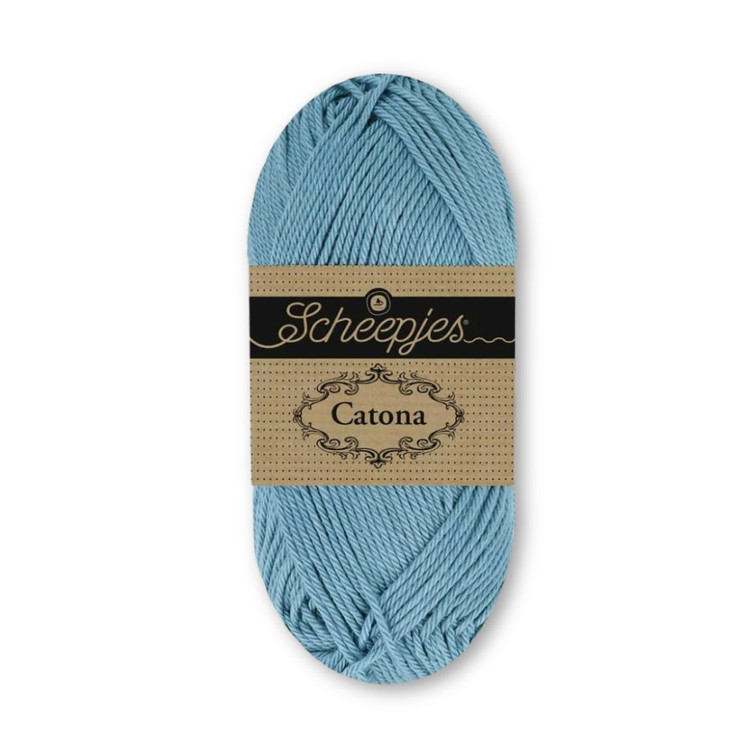 Scheepjes Catona 093 Light Steel Blue - világos acélkék pamut fonal