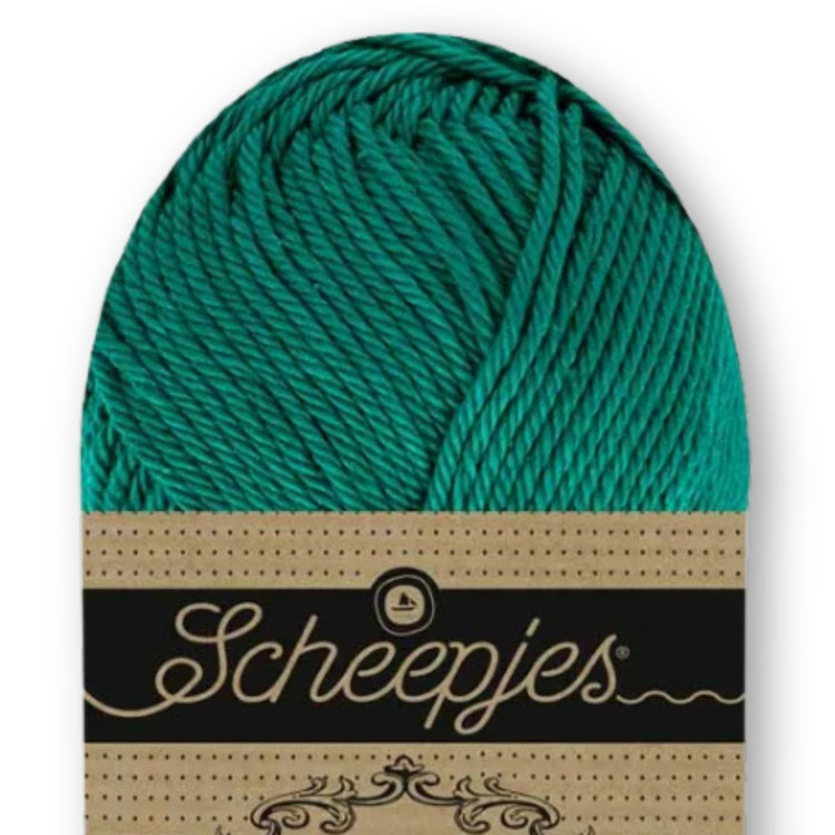 Scheepjes Catona 094 Vintage Teal - zöld pamut fonal Scheepjes Catona 094 Vintage Teal - zöld pamut fonal