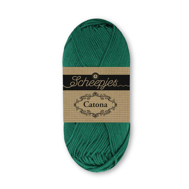 Scheepjes Catona 098 Bottle Green - sötétzöld pamut fonal Scheepjes Catona 098 Bottle Green - sötétzöld pamut fonal