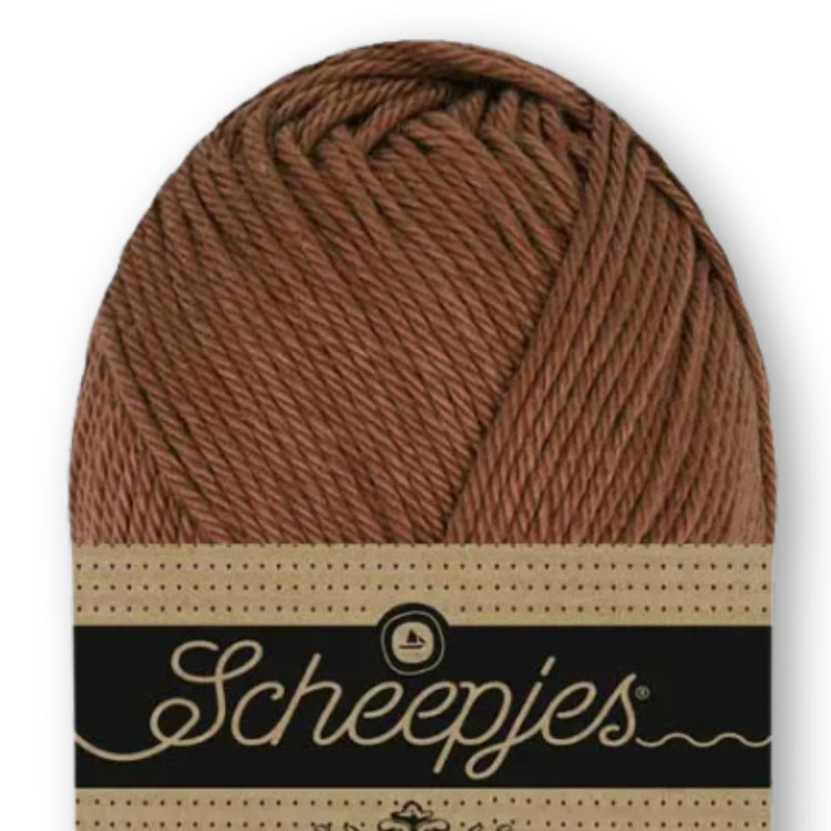 Scheepjes Catona 109 Cocoa Pod - kakaóbarna pamut fonal Scheepjes Catona 109 Cocoa Pod - kakaóbarna pamut fonal