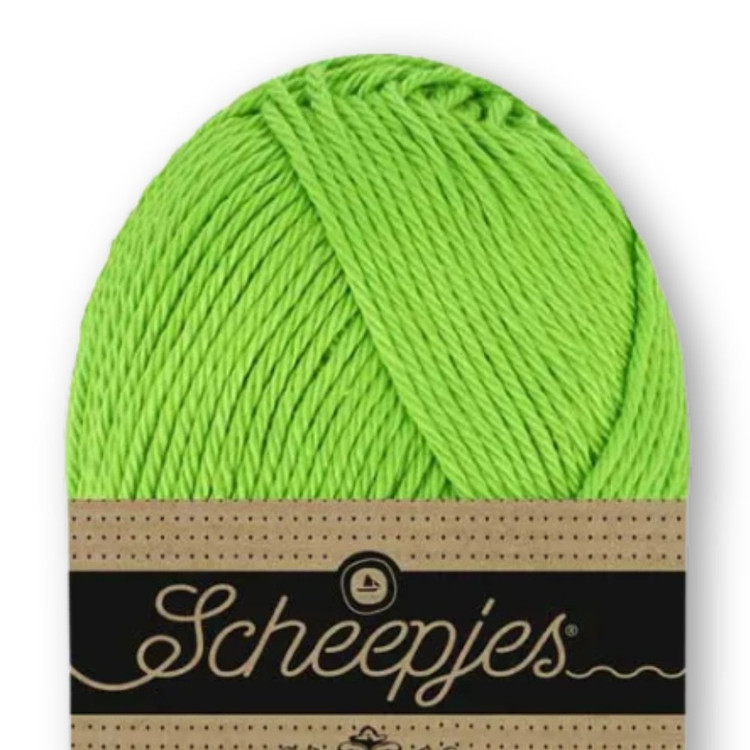 Scheepjes Catona 116 Celery - világoszöld pamut fonal