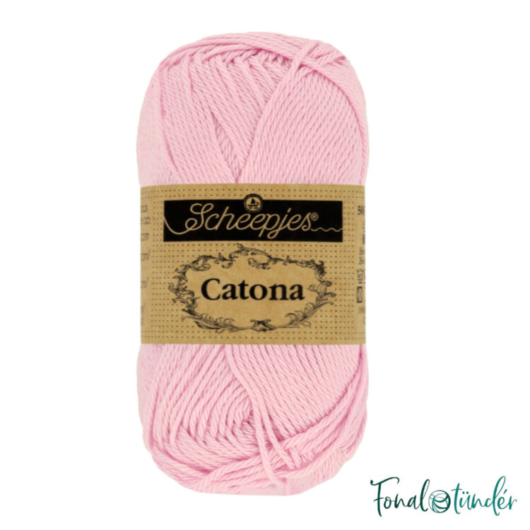 Scheepjes Catona Icy Pink 246 - rózsaszín pamut fonal  - cotton yarn