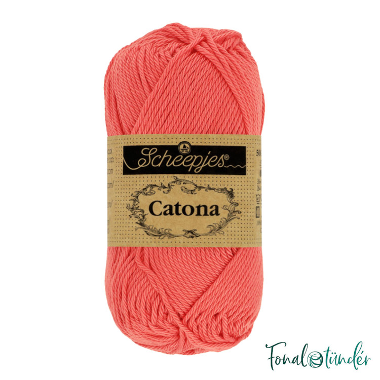 Scheepjes Catona 252 Watermelon - dinnyepiros pamut fonal