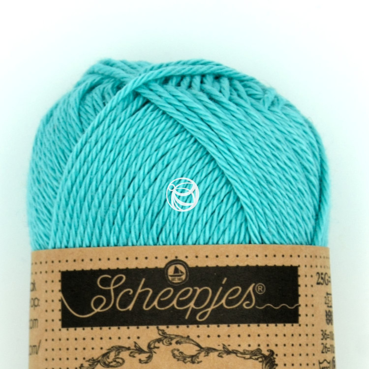 Scheepjes Catona 253 Tropic - kék pamut fonal Scheepjes Catona 253 Tropic - kék pamut fonal