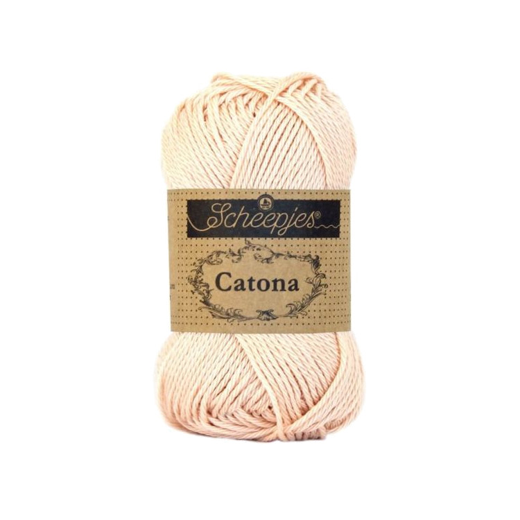 Scheepjes Catona 263 Petal Peach - barackvirág pamut fonal Scheepjes Catona 263 Petal Peach - barackvirág pamut fonal