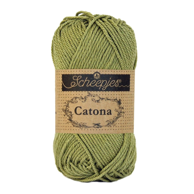 Scheepjes Catona 395 Willow - fűzfazöld pamut fonal Scheepjes Catona 395 Willow - fűzfazöld pamut fonal