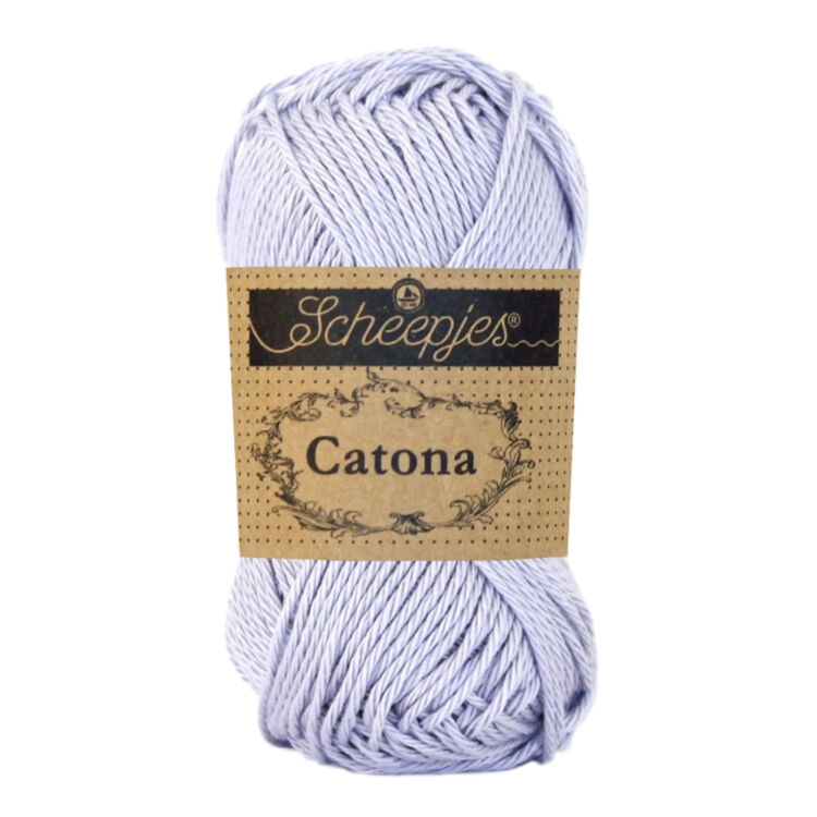 Scheepjes Catona 399 Lilac Mist - halvány lila - pamut fonal  - cotton yarn