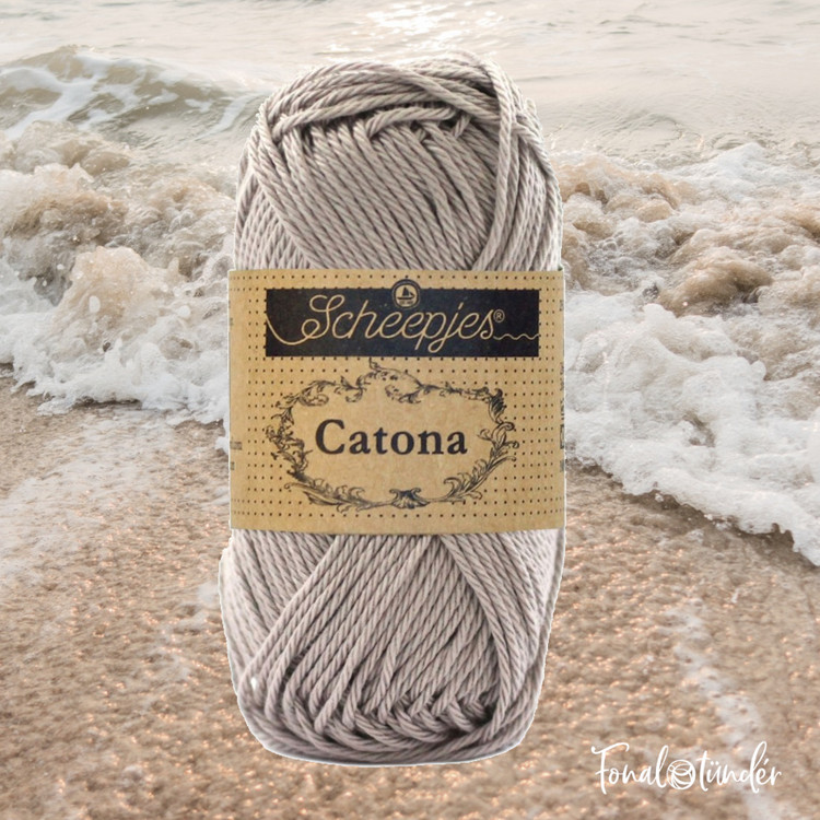 Scheepjes Catona 406 Soft Beige - bézs pamut fonal