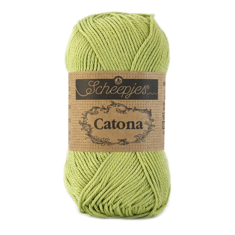 Scheepjes Catona 512 Lime - zöld citrom pamut fonal