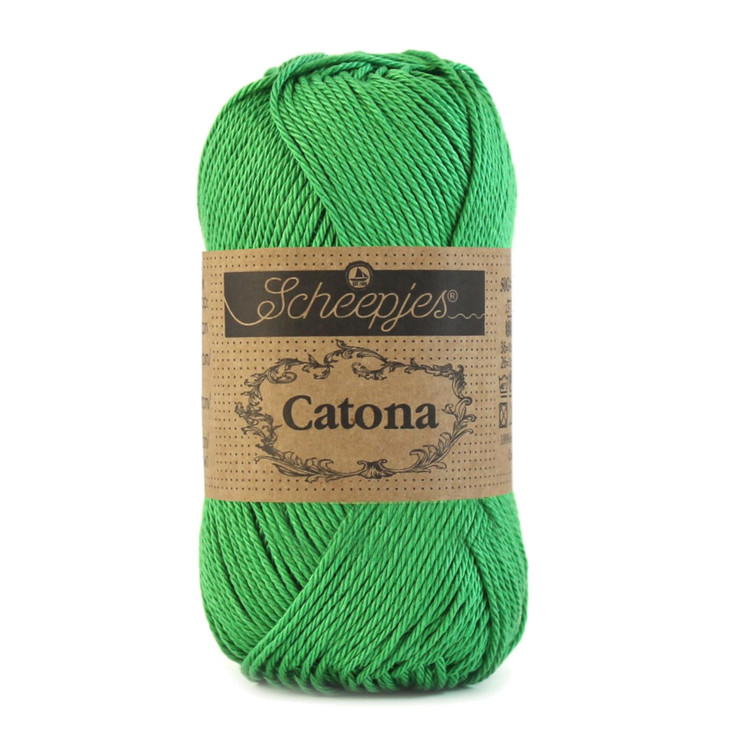 Scheepjes Catona 515 Emerald - smaragd zöld pamut fonal