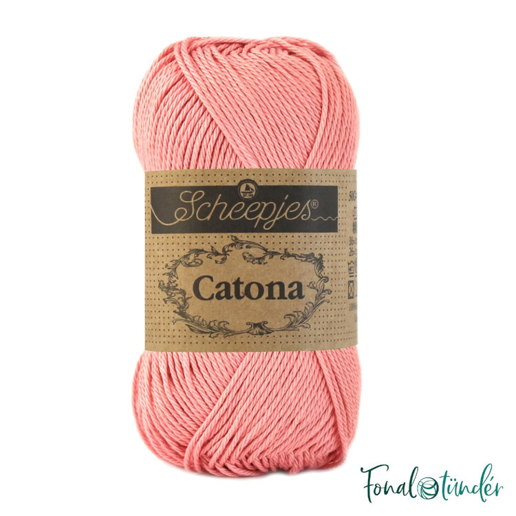 Scheepjes Catona 518 Marshmallow - rózsaszín pamut fonal Scheepjes Catona 518 Marshmallow - rózsaszín pamut fonal