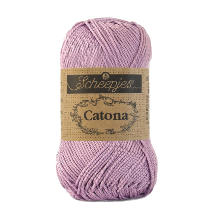 Scheepjes Catona 520 Lavender - levendula lila pamut fonal